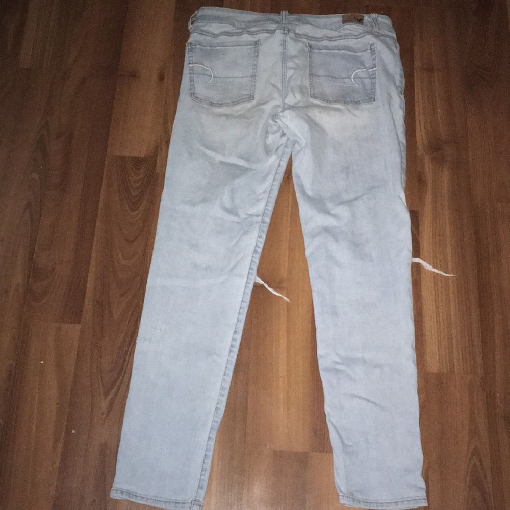 American Eagle Ripped Jeans.